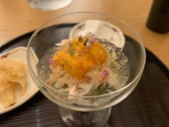 松叶蟹肉佐土佐冻-鮨青(恒基名人购物中心店)