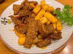 牛肉炒米条-全州拌饭馆(断桥店)