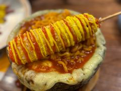 -明洞阿姨·韩式酱蟹烤肉·创意料理(三元桥店)