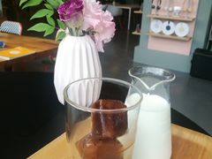 黑砖拿铁-dotcom coffee古点咖啡(致真大厦店)