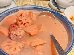 莲藕排骨汤-俏九州·小炒黄牛肉(华润万象汇店)