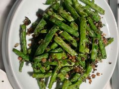 干煸肉末四季豆-蔴将·川菜(黄龙万科店)