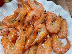 白灼海虾-神州好味道饭店