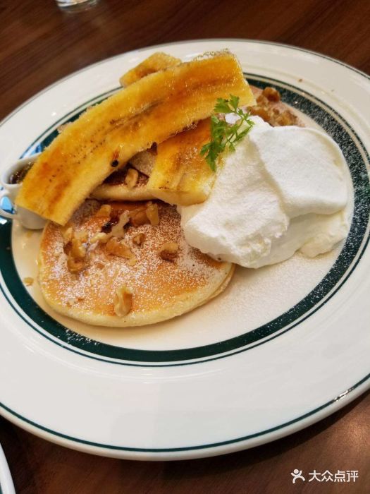 gram香蕉松饼图片