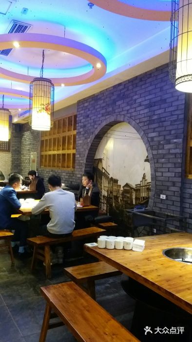 郝富贵火锅大堂图片