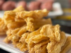 炸腐竹-潮汕美牛肉丸火锅店(天宁寺店)