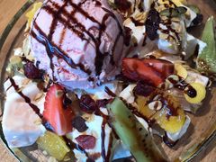 冰淇淋水果沙拉-初拾·花里餐厅(钜城华亿店)