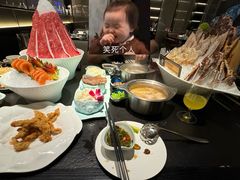 -海上明月海鲜火锅 鲜切牛肉