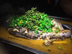 -探鱼·鲜青椒爽麻烤鱼(广州花都来又来店)