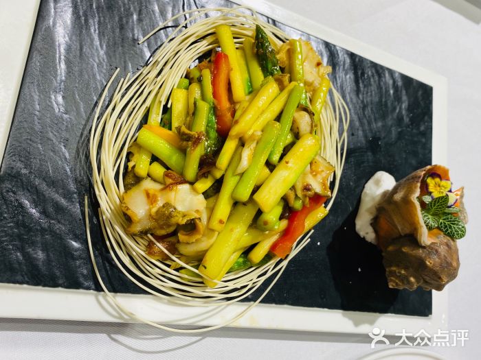 浦江粤色全景餐厅(东方渔人码头店)xo酱爆海螺片图片