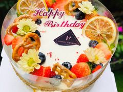 娜爱丝森系动物奶油水果蛋糕-艾加柒克蛋糕茶歇甜品台(春熙路店)