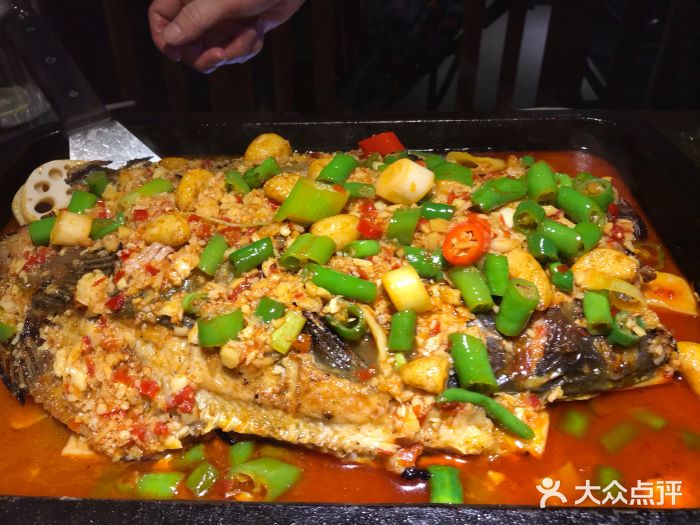 钓渔岛风情烤鱼(江南环球港店)清江鱼图片