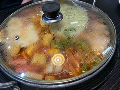 传统部队火锅-the frypan韩国炸鸡啤酒(五路居店)