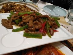 杭椒牛柳-宝轩渔府·老字号海鲜·正宗津菜(水上店)