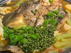 -探鱼·鲜青椒爽麻烤鱼(苏宁广场店)