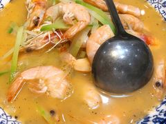 萝卜丝炖虾-晚归月亮湾私家菜(临邑路店)