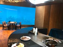 -海棠湾洲际-涛·海底餐厅·美人鱼·自助餐·海底隧道