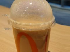 红豆双皮奶风味珍珠奶茶-麦当劳(沙面店)