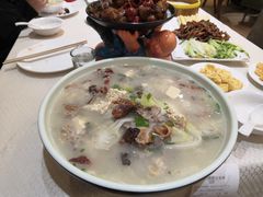 白菜豆腐鸭架汤-民天酒楼(吕家营店)