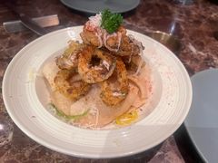鲜鱿鱼圈-Lets burger非常汉堡·环球风味(蓝色港湾店)