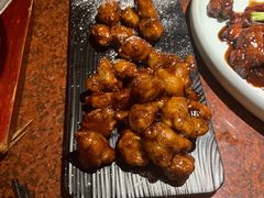 雪花糖醋里脊-绿茶餐厅(华联万柳店)