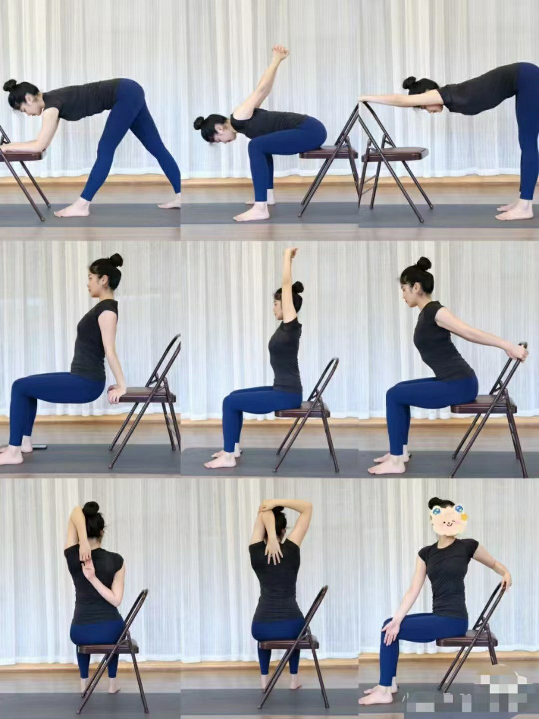 办公室瑜伽训练100个动作