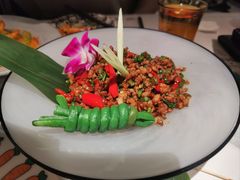 罗勒叶炒鸡肉碎-太食獸泰式茶餐厅(北美新天地店)