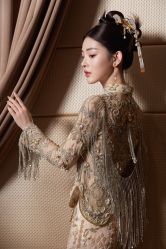-懿沉香中式嫁衣礼服秀禾服龙凤褂马来褂旗袍总店