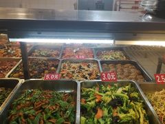 自助取餐区-南通大学-食堂