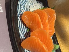三文鱼刺身-林妈妈村·日式料理(宝山万达店)