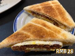 芝士蛋牛三文治-左记港食(融科天城店)