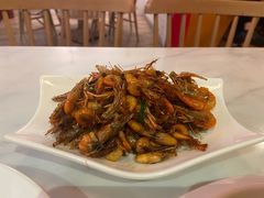 古法油爆虾-锦園(伊势丹美食城店)