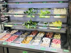 自助取餐区-财经大学学生公寓食堂