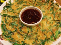 韭菜饼-喇喇排骨火锅·传统韩式脊骨汤(望京西园总店)