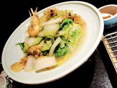 腐皮青菜-老头儿油爆虾·知味杭州(爱琴海购物中心)