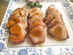 咸蛋叉烧-水乡人家私房菜(逢简店)