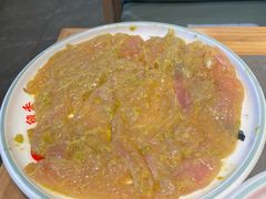 藤椒鸡肉-蜀留香火锅·始于1999·原四川老火锅(白堤路店)