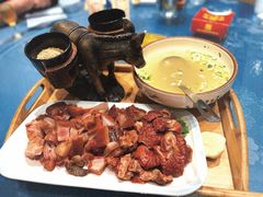 -乔家小院•非遗驴肉•本地小海鲜(滨河路店)