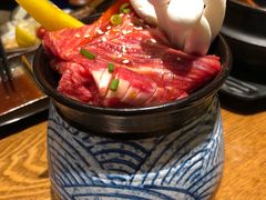 特选壶渍带骨牛排-炎蔵牛舌烤肉