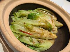 虾酱嗜嗜唐生菜-香港狮子山下·明星粤菜餐厅(北苑店)