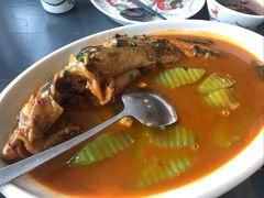 莴笋烧鮰鱼-江宴渔村·鱼鲜土菜(紫荆广场店)