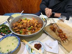 -尕有炕锅烤羊肉