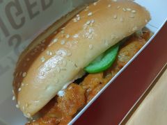 新奥尔良烤鸡腿堡-肯德基(湘乡市新湘路店)