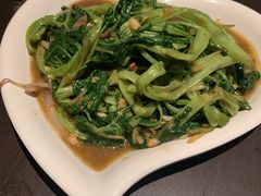 马拉盏炒通菜-大头虾越式风味餐厅(光明广场店)