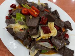 辣炒羊血-教师之家赵家羊汤馆(东青龙街店)