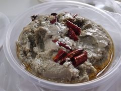 炒麻豆腐-老磁器口豆汁店(天坛店)