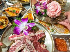 -围炉肉舍•炭烤活鳗•丹东海鲜烤肉(步行街店)