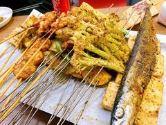 -宝记烧烤·碳锅羊肉·羊蝎子火锅·夜食社(文体路创始店)