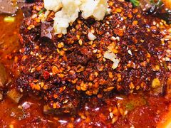 辣子蒜羊血-海富荣·锅贴·陕菜家常菜(阳光城店)