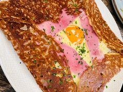 巴黎火腿鸡蛋芝士蘑菇可丽饼-RAC BAR(安福路店)